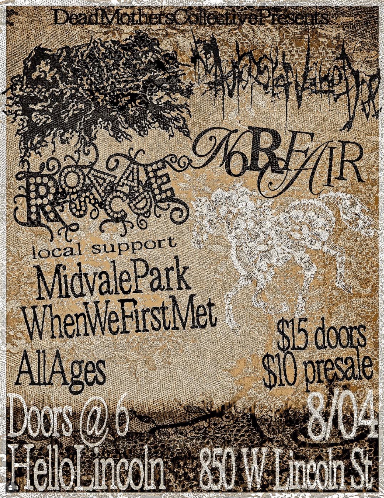Poster for The Trunk Space x Hello Lincoln Present